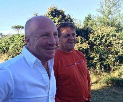 Mac Allister present� al precandidato a intendente en Macach�n