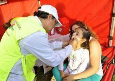 Vacunaci�n: alcanzan objetivo de cobertura