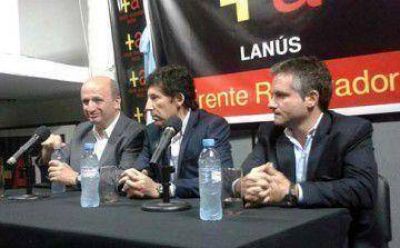 De recorrida por Lan�s, Posse respald� la candidatura de Russo a la Intendencia	
