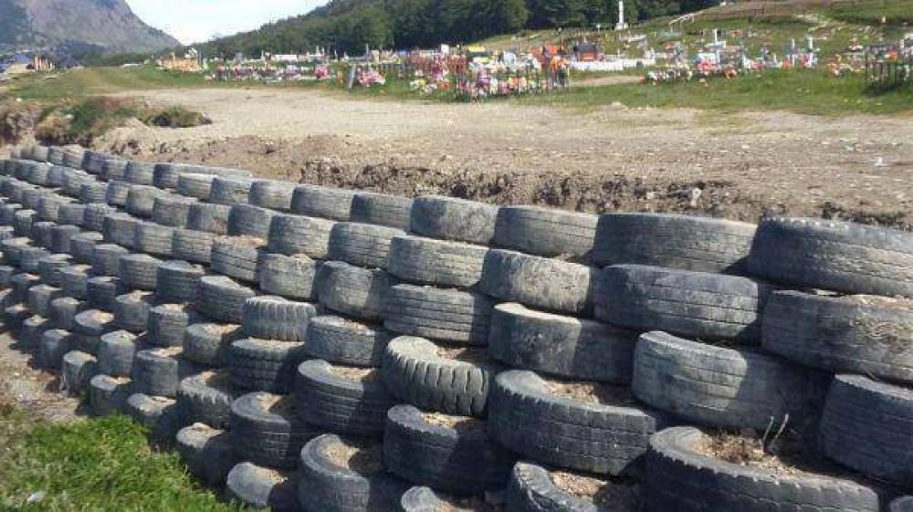 Ushuaia Recicla: Desde la capital 5 mil neum�ticos ser�n exportados a Buenos Aires