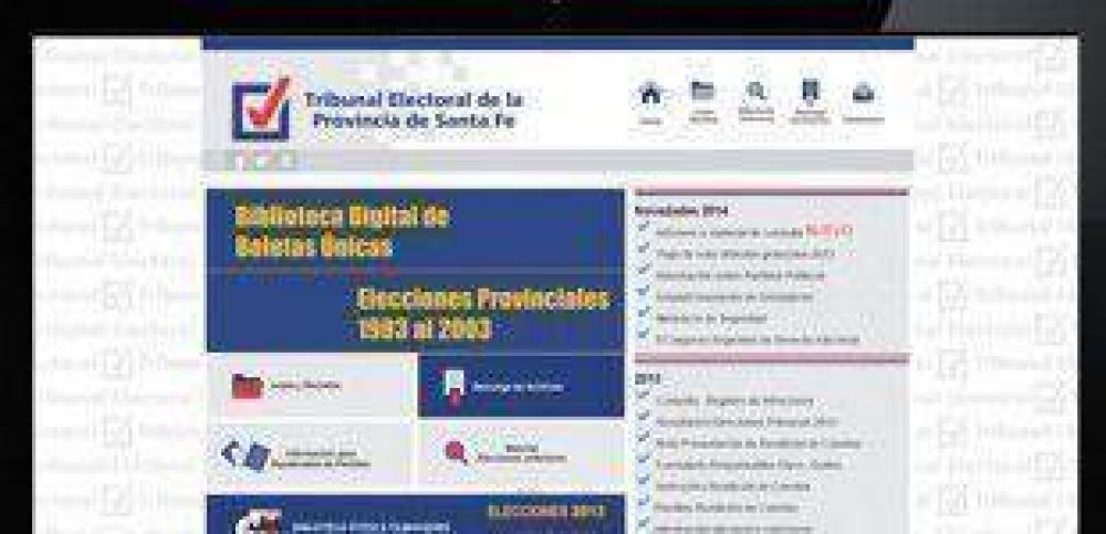 La Secretara Electoral public los resultados de las elecciones realizadas en la provincia desde 1983 