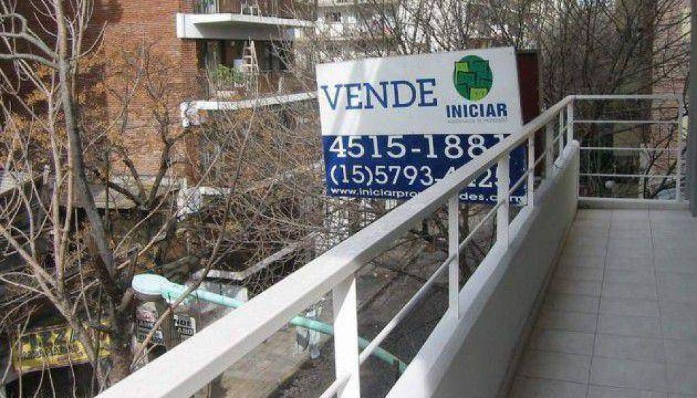 Aseguran que se venden menos propiedades que durante 2001