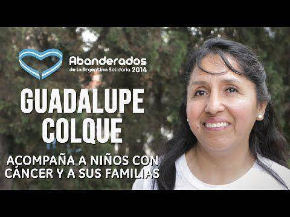 Guadalupe Colque es la Abanderada 2014