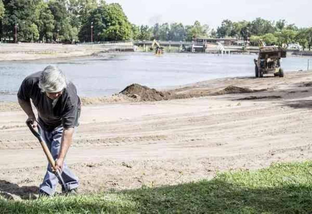 El Municipio aceler� las mejoras en el balneario