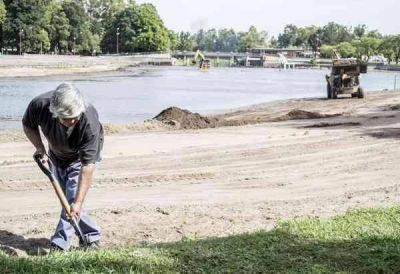 El Municipio aceler� las mejoras en el balneario