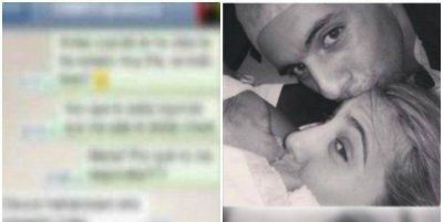 Un mensaje de whatsapp escracha a Mat�as Defederico: 