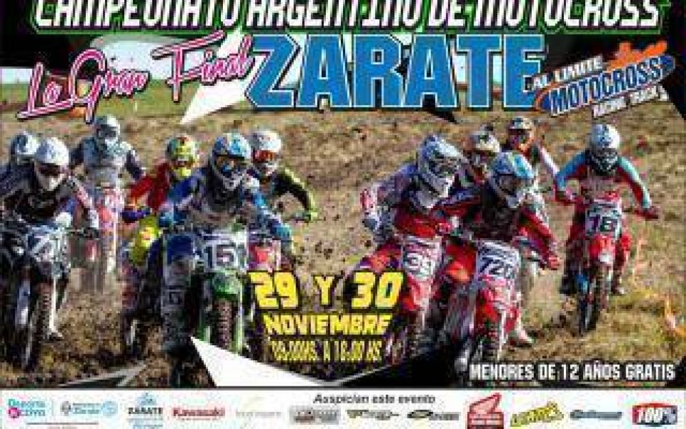 La final del Campeonato Argentino de Motocross ser� en Zarate