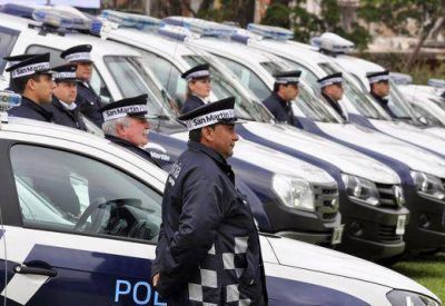 En 4 a�os, San Mart�n aument� un 646 % el presupuesto en patrulleros y c�maras