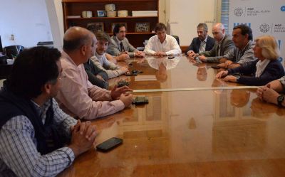 Se reuni� el gabinete municipal presidido por el Intendente Pulti