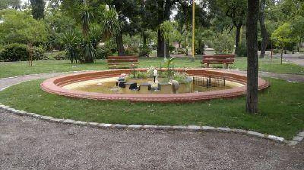 Finalizaron las obras del estanque de los caracoles en el Parque Aguirre