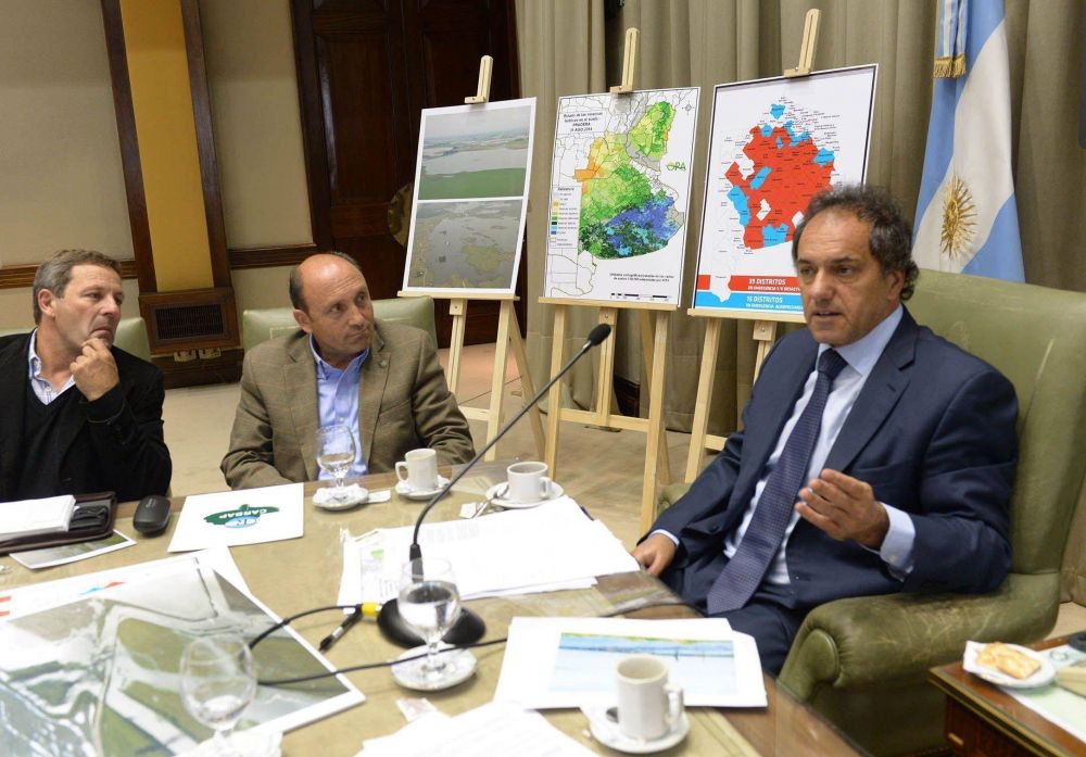 El campo rompi� el di�logo con Scioli y en el Gobierno provincial est�n descolocados