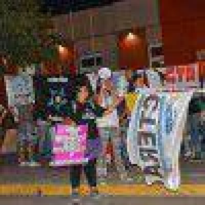 Colectivos: nueva protesta en contra del aumento del boleto