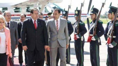 El Vicepresidente de Paraguay visit� la provincia