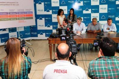 Presentaron el esquema de provisin de agua cruda a plantas potabilizadoras de San Luis