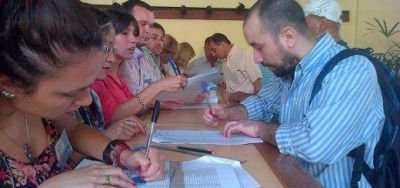 Comenz� la audiencia p�blica por el aumento del boleto