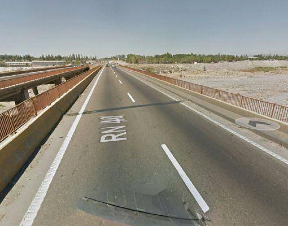 Grave accidente en la Ruta 40