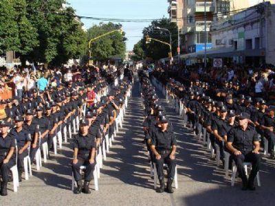 Ingreso de uniformados sin precedentes para la Polic�a bonaerense en Pergamino
