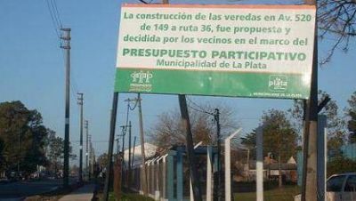 Los vecinos de La Plata votan sus propias obras