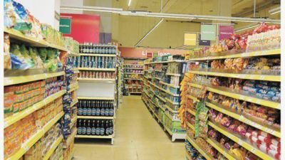 Seg�n un estudio privado, ventas en supermercados cayeron 1,5% en el tercer trimestre