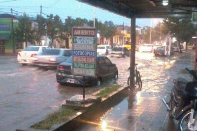Fuertes tormentas con descenso de temperatura