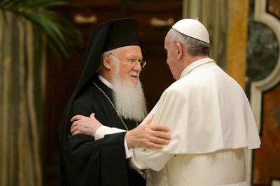 El papa Francisco llam� a la reconciliaci�n con la Iglesia Ortodoxa