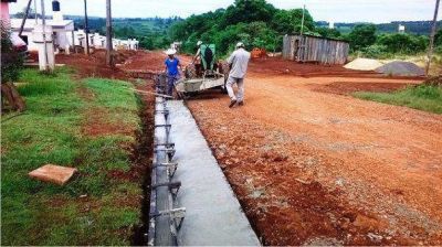 Avanzan las obras en el Barrio El Progreso de Campo Viera