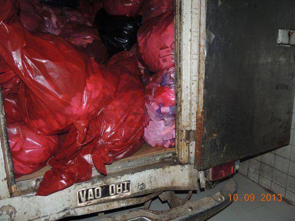Alihun reclama por los residuos patolgicos