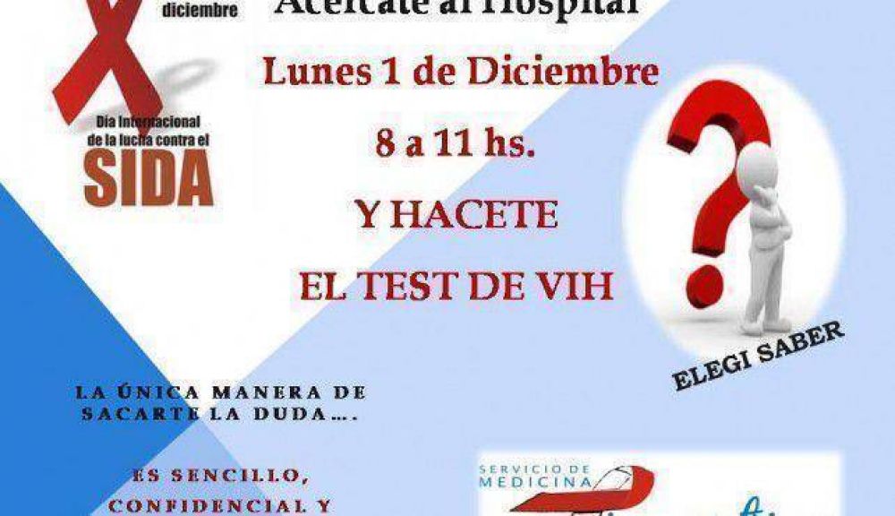 Organizan actividades por el D�a Mundial del SIDA