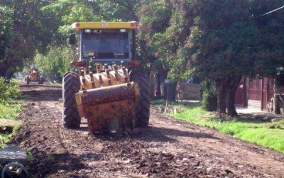 Mantenimiento vial y mejora de desag�es