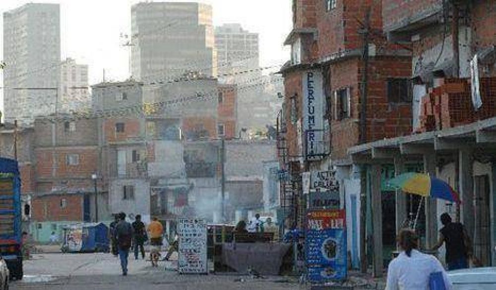 El 10% de los porte�os vive en una villa