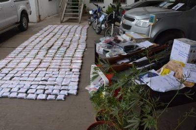 En 2014 se secuestr� la mayor cantidad de estupefacientes en el Departamento San Nicol�s