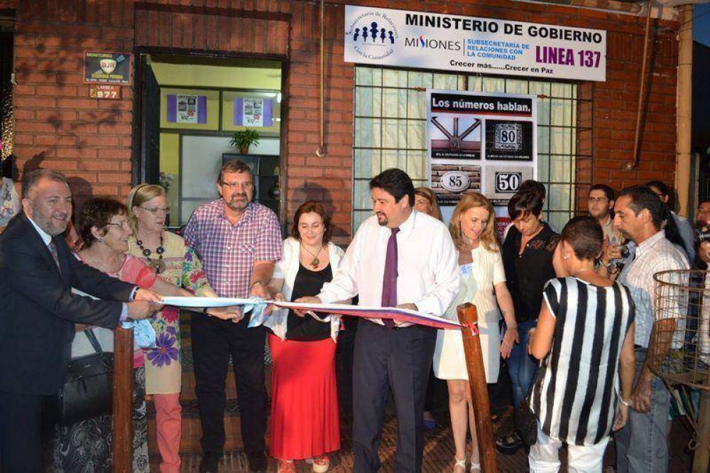 En Ober� ya funciona la l�nea 137 de Prevenci�n de Violencia Familiar
