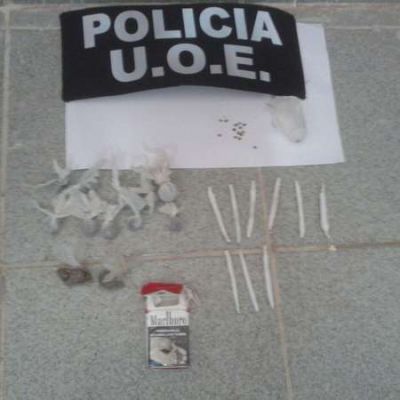 Dos detenidos por tenencia de estupefacientes en la tarde de este lunes