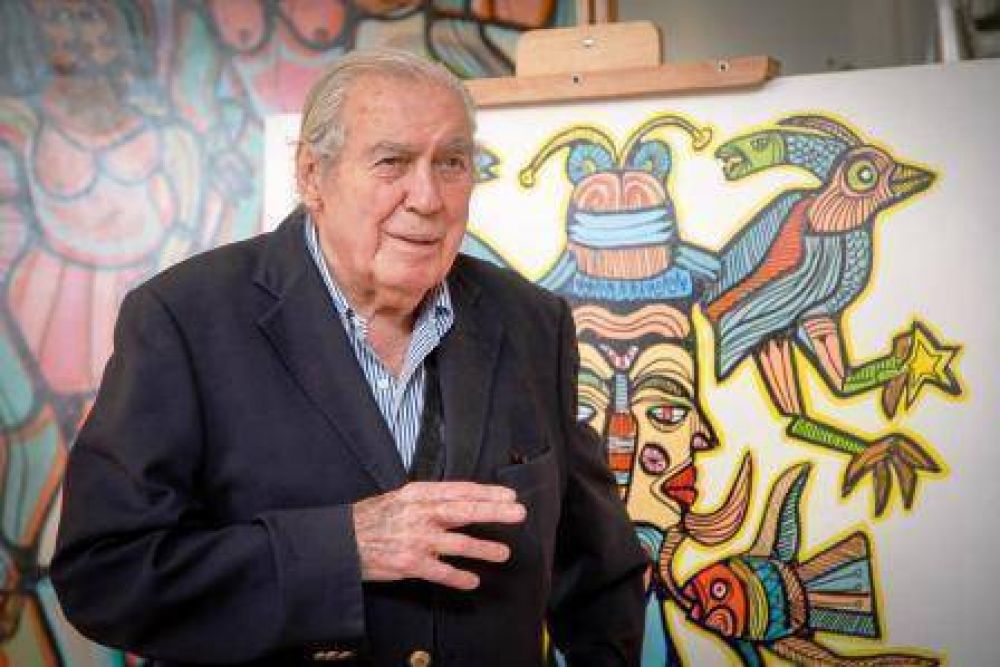 Denuncian que desaparecieron 100 cuadros de P�ez Vilar� de su taller en Tigre 