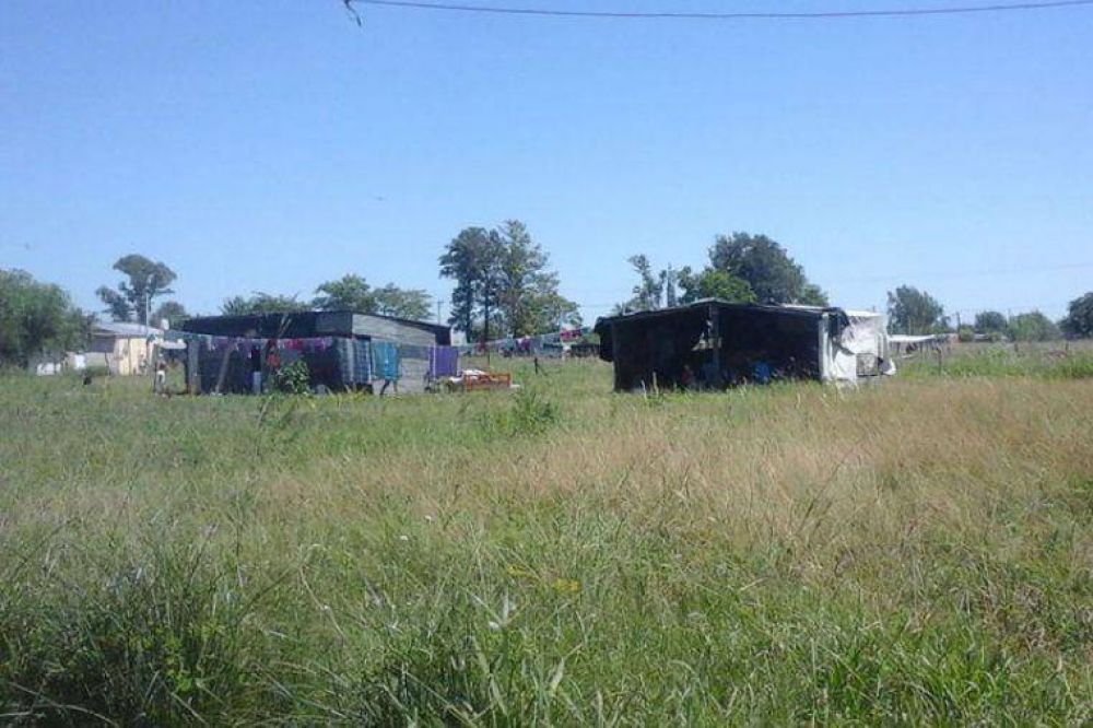 Ocuparon terrenos en Recreo