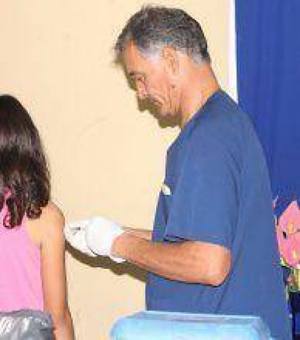 En Clorinda, m�s de 30 ni�as fueron inmunizadas contra el HPV