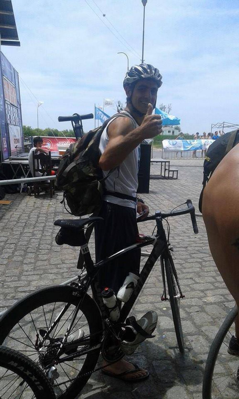 Tria Ol�mpico: Alejandra Lacerna y Mauricio Ben�tez, los mejores de Baradero