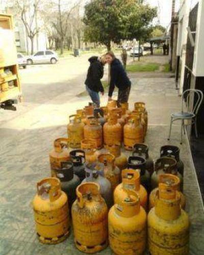 La C�mpora inform� que la garrafa social se entrega en Pinto 1236