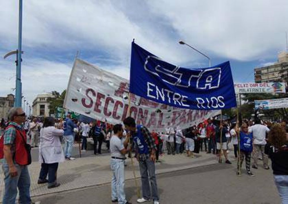 Los estatales entrerrianos tambi�n parar�n este mi�rcoles