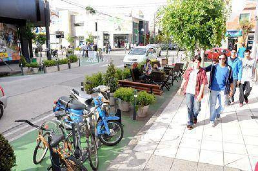 Mejoras urban�sticas para comodidad del peat�n