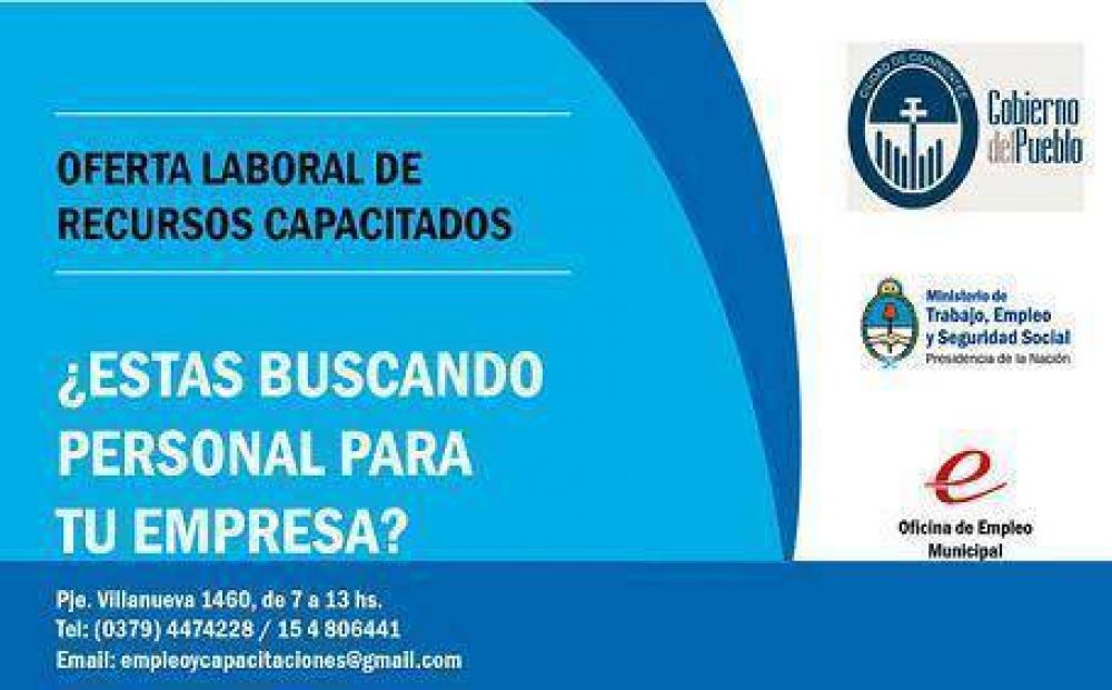 Capital: La Comuna promueve distintos programas de inclusi�n laboral con beneficios para las empresas
