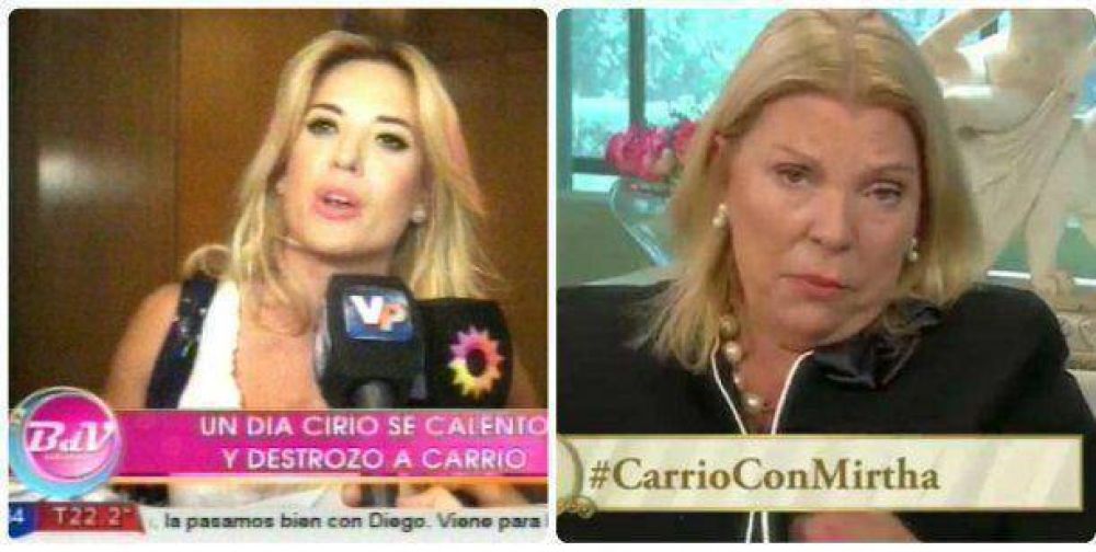 J�sica Cirio, furiosa con Lilita Carri�: 