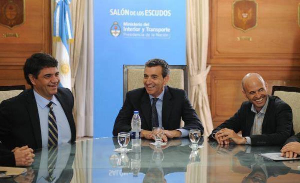 Randazzo y Jorge Macri acordaron mejoras en la estaci�n Arist�bulo del Valle
