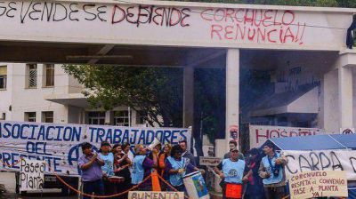 Trabajadores de la Salud acataron ayer la conciliaci�n obligatoria