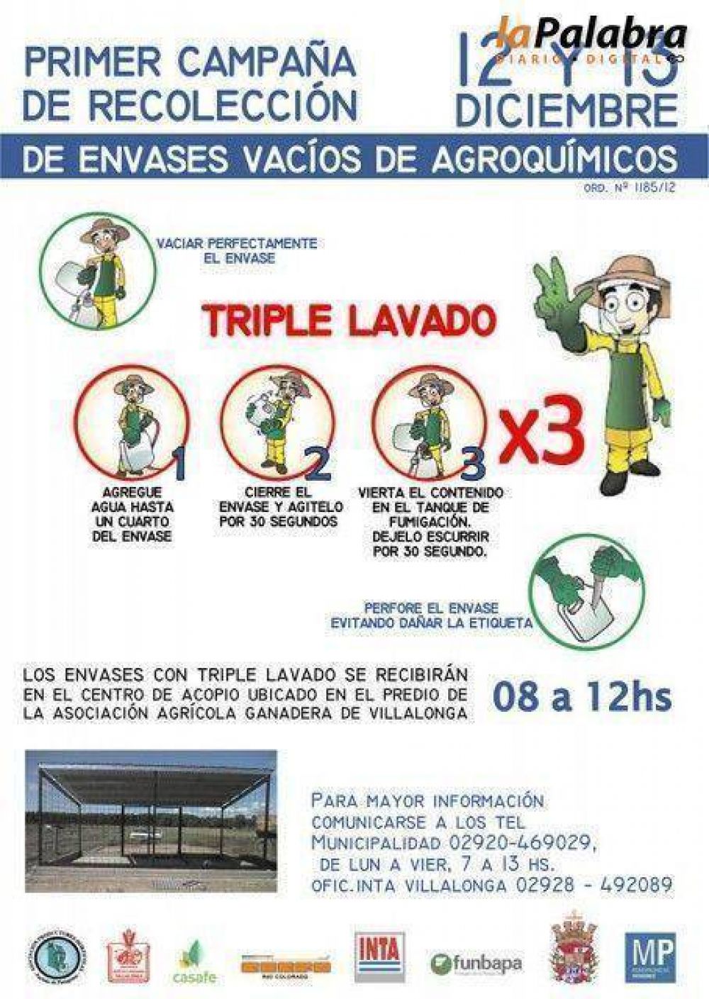 Segunda Campaa de recoleccin de Envases de Agroqumicos en Villalonga 