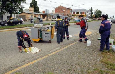 Trabajos de reacondicionamiento en predio Virgen de G�er Aike