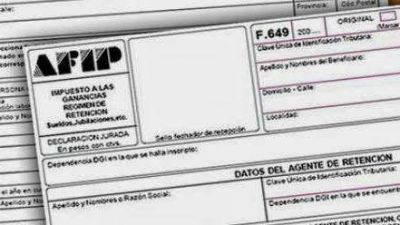 Este a�o, Ganancias se llevar� el equivalente a m�s de 2 sueldos