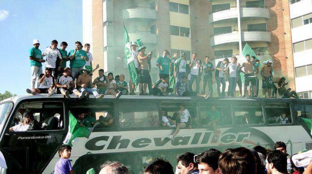 El festejo de Sarmiento con su gente