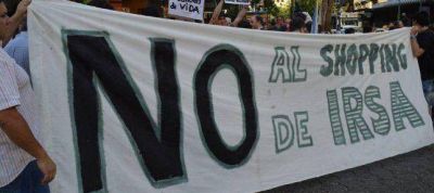Amplio rechazo al Shopping de Caballito