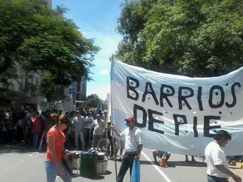 Barrios de Pie se suma a la movilizaci�n de los gremios estatales